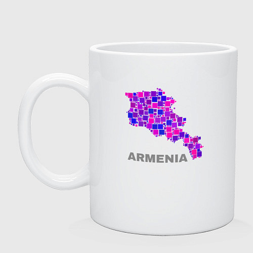 Кружка Армения Armenia / Белый – фото 1