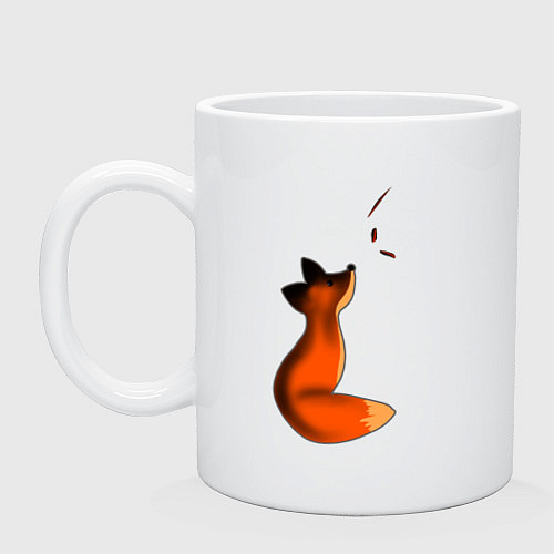 Кружка Лисёнок / Белый – фото 1