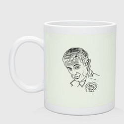 Кружка керамическая Бельмондо Babel, цвет: фосфор