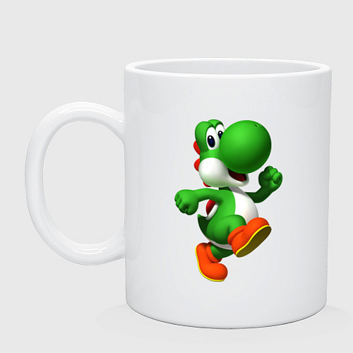 Кружка 3d Yoshi / Белый – фото 1