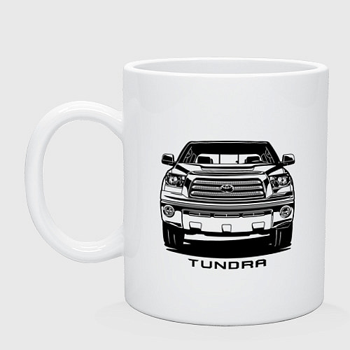 Кружка Тойота Тундра / Белый – фото 1