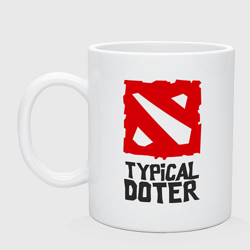 Кружка Typical Doter / Белый – фото 1