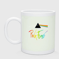 Кружка керамическая PINK FLOYD COLOR LOGO, цвет: фосфор