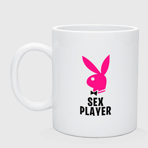 Кружка СЕКС ИГРОК PLAYBOY / Белый – фото 1