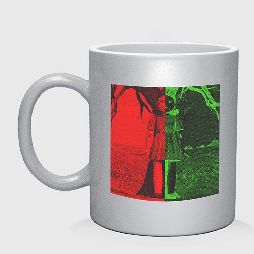 Кружка Red Green Light / Серебряный – фото 1
