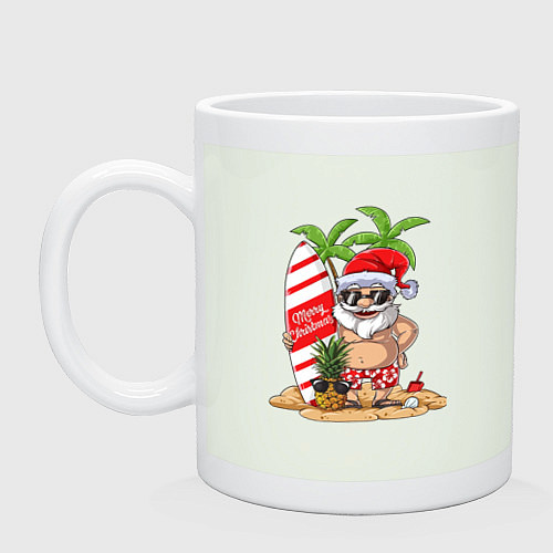 Кружка Santa on Vibe / Фосфор – фото 1