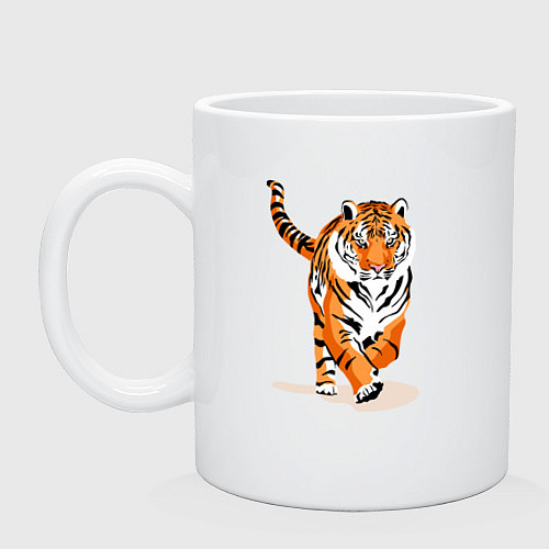 Кружка Властный хозяин джунглей / Белый – фото 1