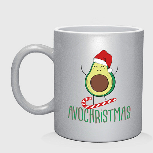 Кружка AVOCHRISTMAS AVOCADO / Серебряный – фото 1