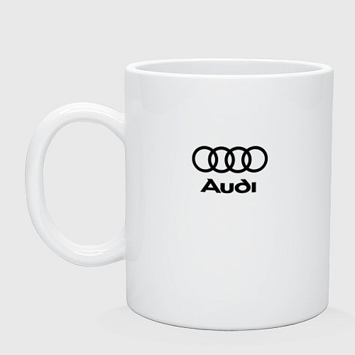 Кружка Audi / Белый – фото 1