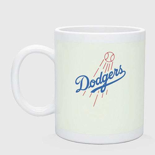 Кружка Los Angeles Dodgers baseball / Фосфор – фото 1