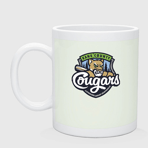 Кружка Kane County Cougars - baseball team / Фосфор – фото 1