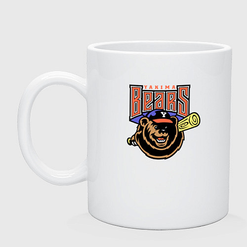 Кружка Yakima Bears - baseball team / Белый – фото 1