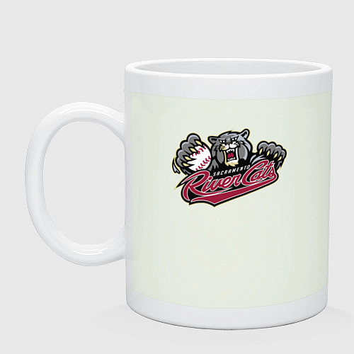 Кружка Sacramento River Cats - baseball team / Фосфор – фото 1