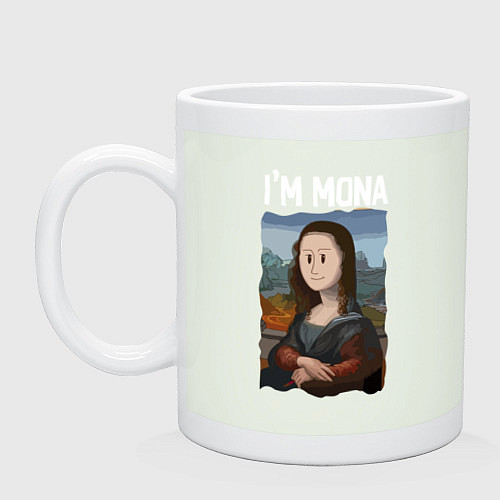 Кружка Я МОНА IM MONA / Фосфор – фото 1