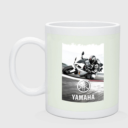 Кружка YAMAHA на вираже / Фосфор – фото 1