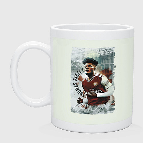 Кружка Thomas Partey - Arsenal, England / Фосфор – фото 1