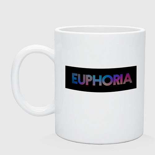 Кружка Сериал Euphoria - Эйфория / Белый – фото 1