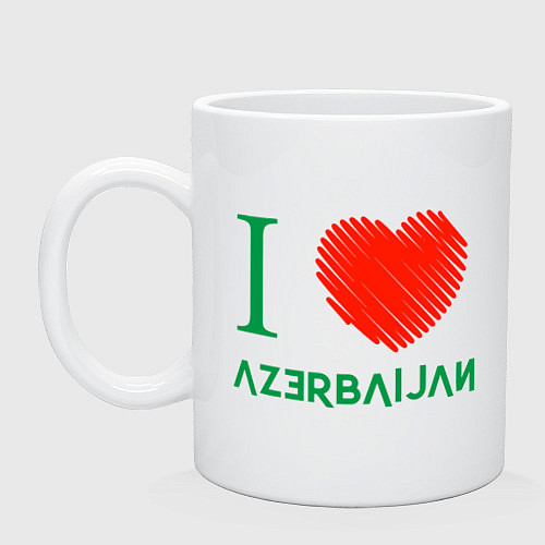 Кружка Love Azerbaijan / Белый – фото 1