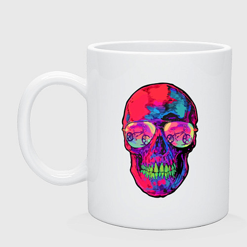 Кружка Skull & bicycle / Белый – фото 1