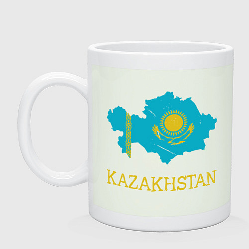 Кружка Map Kazakhstan / Фосфор – фото 1