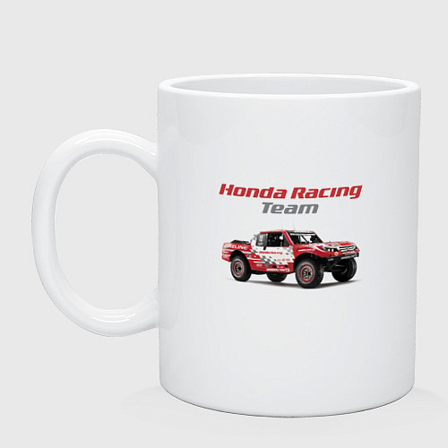 Кружка Honda racing team / Белый – фото 1