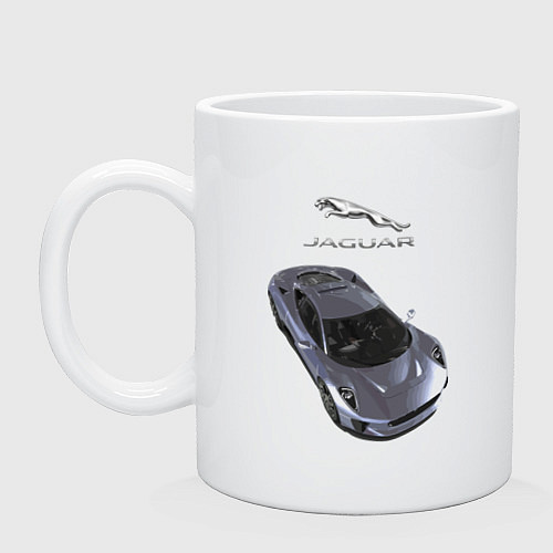 Кружка Jaguar Motorsport / Белый – фото 1