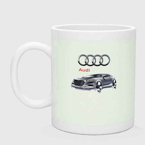 Кружка Audi Germany Car / Фосфор – фото 1