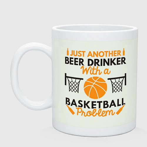 Кружка Basketball & Beer / Фосфор – фото 1