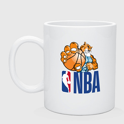 Кружка NBA Tiger / Белый – фото 1