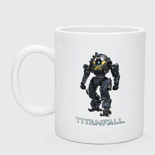 Кружка TITANFALL ROBOT ART титанфолл / Белый – фото 1