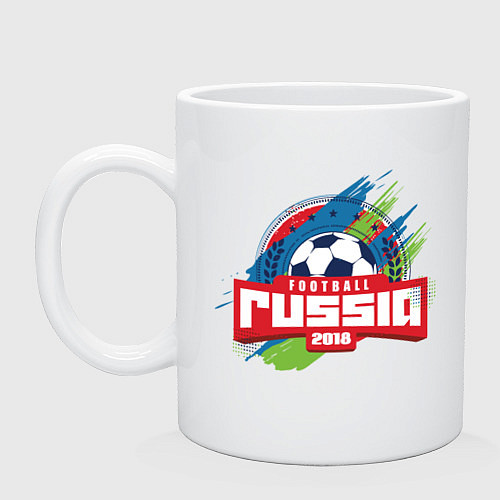 Кружка Football Russia 2018 / Белый – фото 1