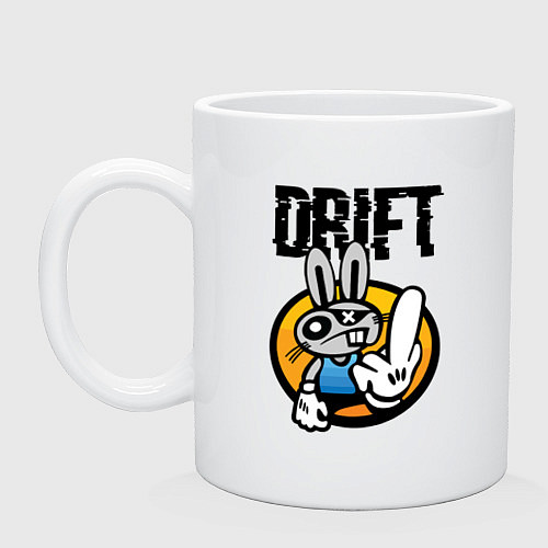 Кружка Drift Hype Cool Hare / Белый – фото 1