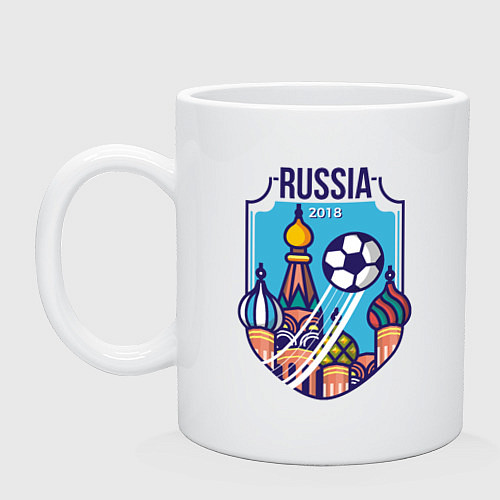 Кружка Russia 2018 / Белый – фото 1