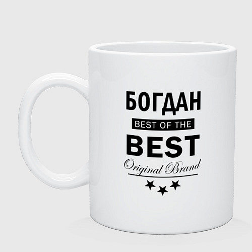 Кружка БОГДАН BEST OF THE BEST / Белый – фото 1