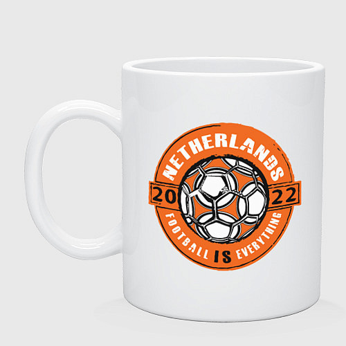 Кружка Netherlands 2022 / Белый – фото 1