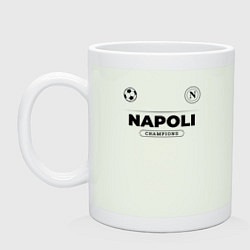 Кружка керамическая Napoli Униформа Чемпионов, цвет: фосфор