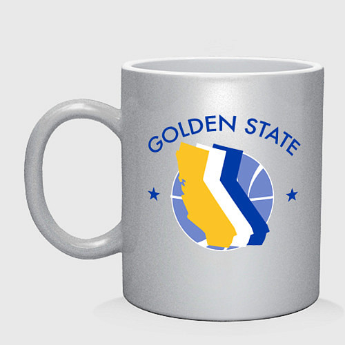 Кружка Golden State Game / Серебряный – фото 1