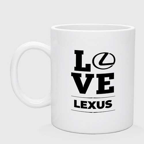 Кружка Lexus Love Classic / Белый – фото 1