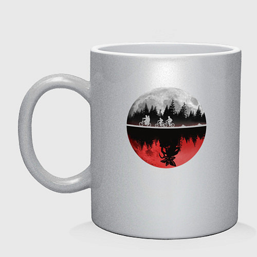 Кружка Stranger Things Moon / Серебряный – фото 1