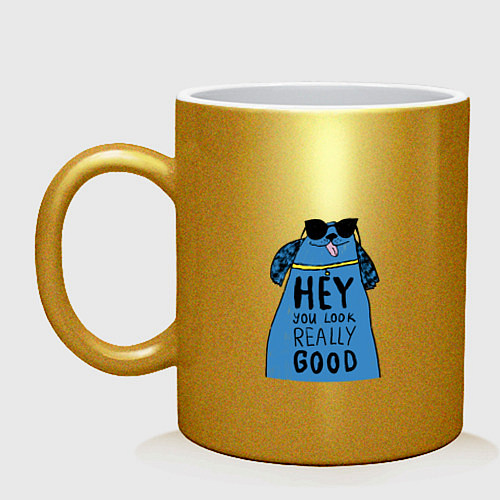 Кружка Good dog / Золотой – фото 1