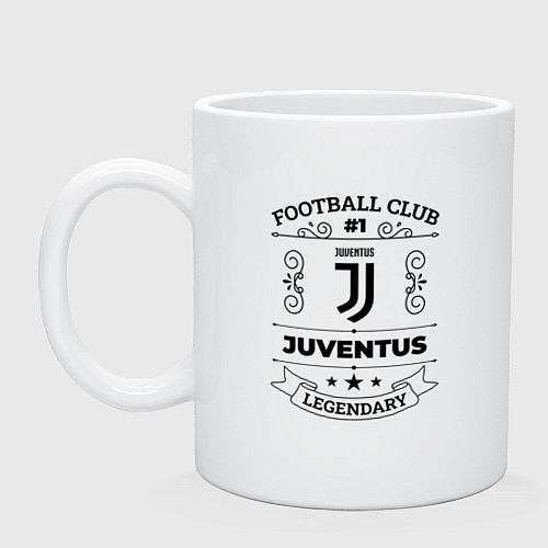 Кружка Juventus: Football Club Number 1 Legendary / Белый – фото 1