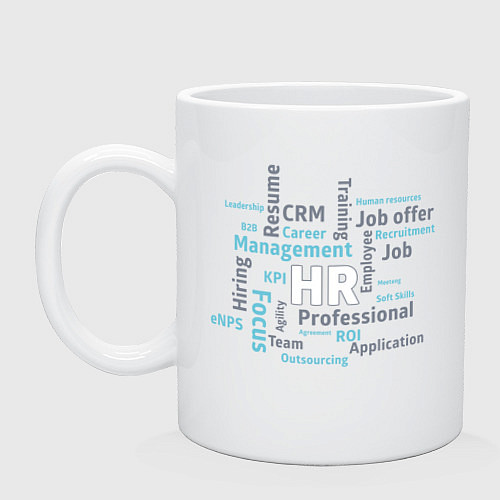 Кружка HR terms / Белый – фото 1