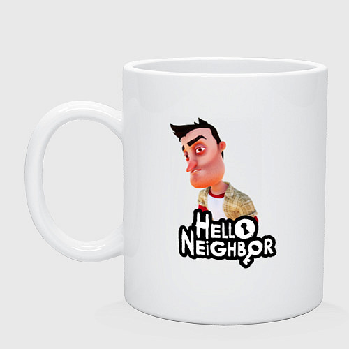 Кружка Hello Neighbor Привет сосед Ник Рот / Белый – фото 1