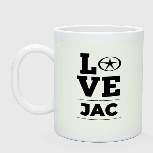 Кружка JAC Love Classic / Фосфор – фото 1