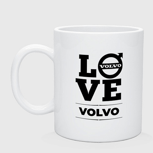 Кружка Volvo Love Classic / Белый – фото 1