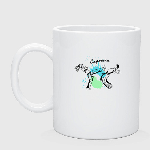 Кружка Капоэйра боевой танец / Белый – фото 1