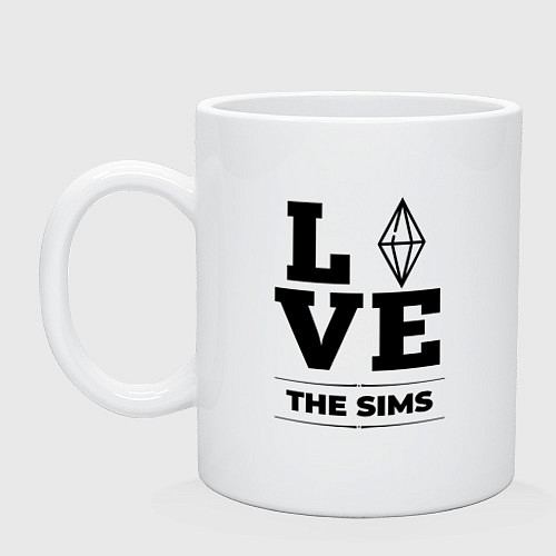 Кружка The Sims love classic / Белый – фото 1