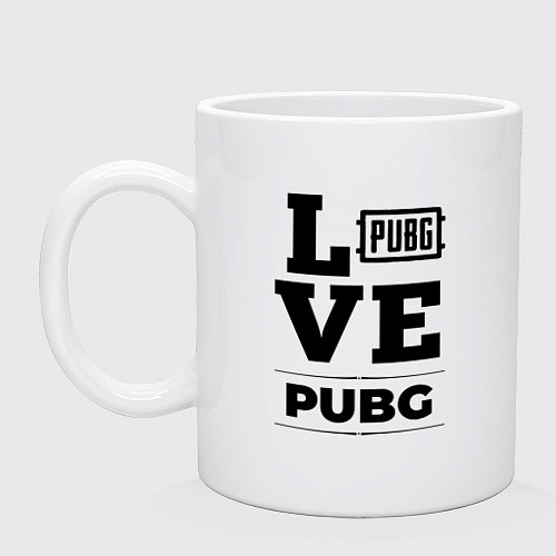 Кружка PUBG love classic / Белый – фото 1