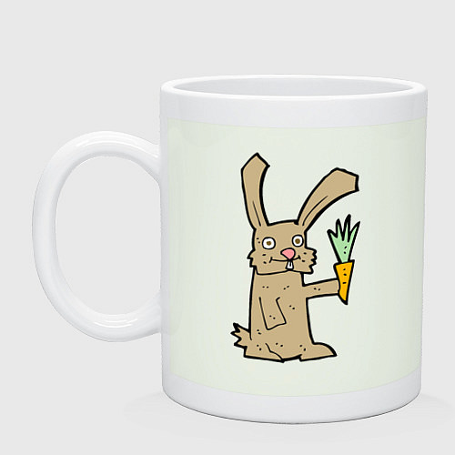 Кружка Rabbit & Carrot / Фосфор – фото 1