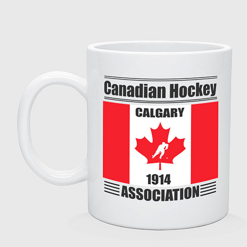 Кружка Федерация хоккея Канады / Белый – фото 1